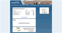 Desktop Screenshot of gillespiefield.com